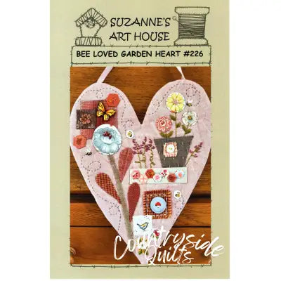 Bee Loved Garden Heart