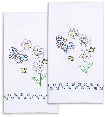 Bee'S & Butterfly Decorative Hand Towels