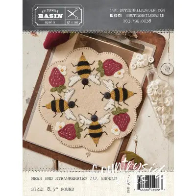 Bees and Strawberries All Around