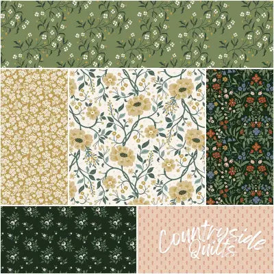 Before the Bloom 1 Yard Bundle Cream, 6 Pcs.