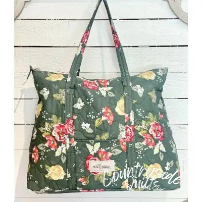 Bellissimo Gardens Quilted Tote Bag 380444