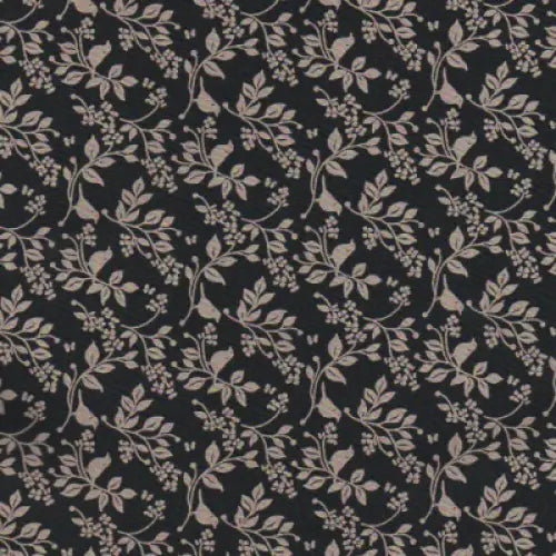 Benartex BIRD ON BRANCH BLACK X8938-OB