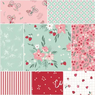 Berry Market 1 Yard Bundle Mint, 8pcs/bundle
