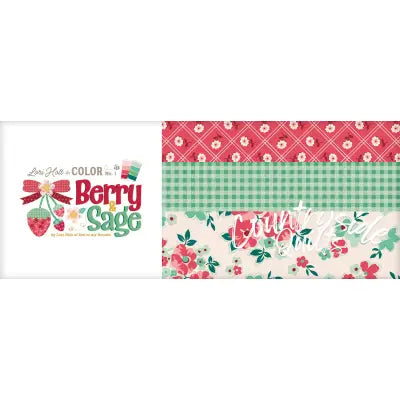 Berry & Sage Fat Quarter Bundle, 21pcs