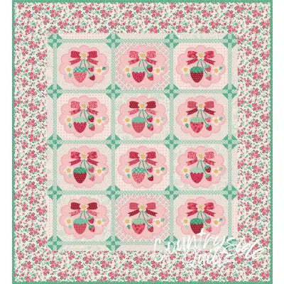 Berry & Sage Strawberry Crush Sew Along Quilt Kit