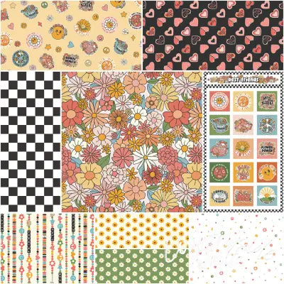 Besties 1 Yard Bundle Multi, 9pcs/bundle