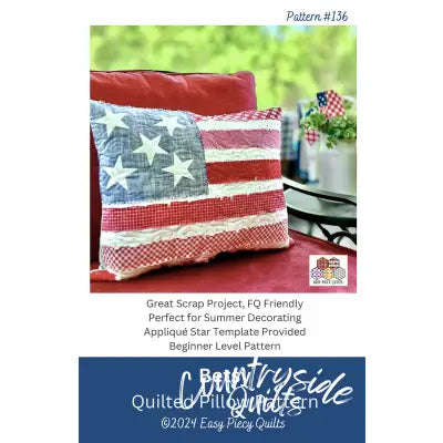 Betsy Quilted Pillow Pattern