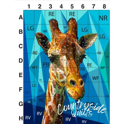 Big G the Giraffe Quilt Kit