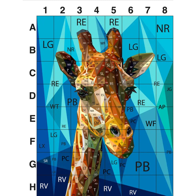 Big G the Giraffe Quilt Kit QK002