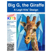 Big G the Giraffe Quilt Kit QK002