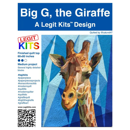 Big G the Giraffe Quilt Kit QK002