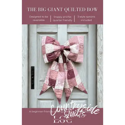 The Big Giant Quilted Bow