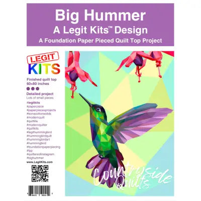 Big Hummer Quilt Kit