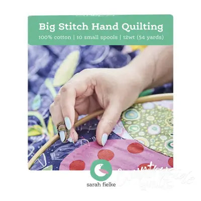 Big Stitch Hand Quilting by Sarah Fielke 12wt 10 Small Spools