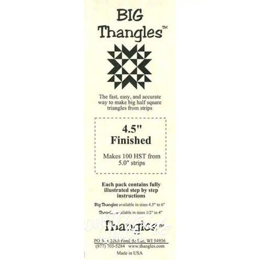 Big Thangles - 4.5 Finished 10154