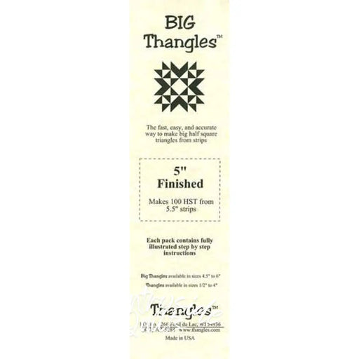 Big Thangles - 5 Finished 10059