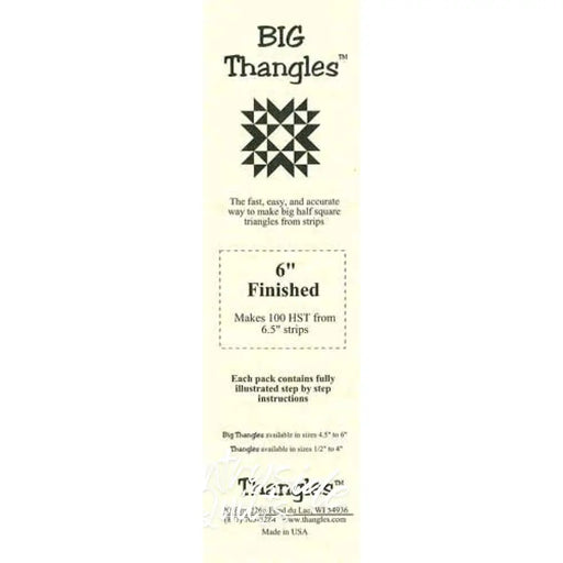 Big Thangles - 6 Finished 10071