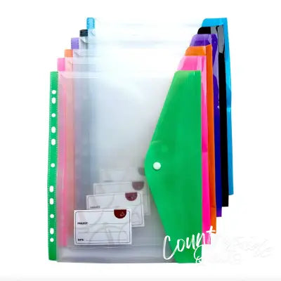 Binder Pocket 6pk