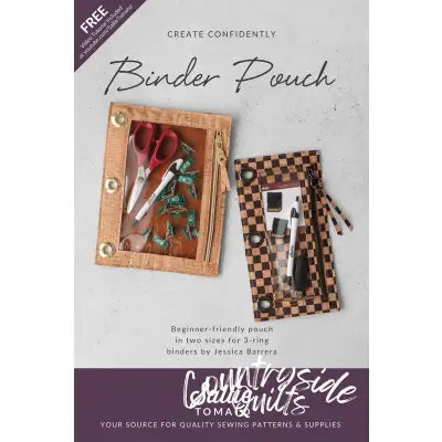 Binder Pouch Paper Pattern