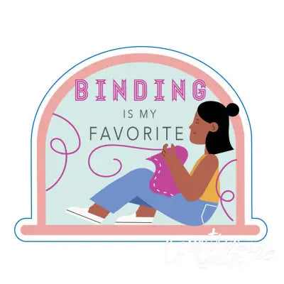 Binding is my Favorite Stickers 6pk