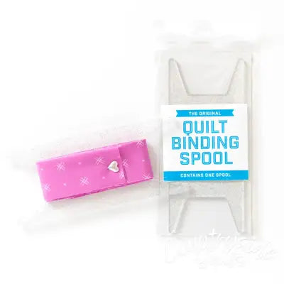 Binding Spool White Glitter