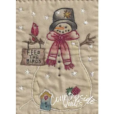 Birdfeed Snowman Tea Dye