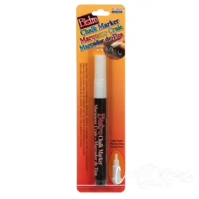 Bistro Chalk Marker White Fine Point