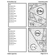 BJ the Blue Jay Pattern PT039