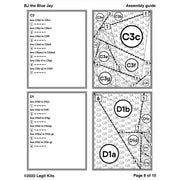 BJ the Blue Jay Pattern PT039