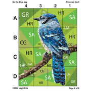 BJ the Blue Jay Pattern PT039