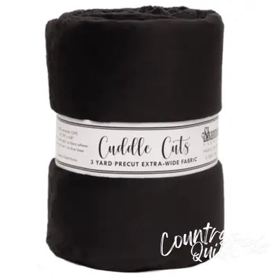 Black 3 Yard 110in Cuddle Cut