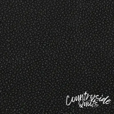 Black Pebble Faux Leather 1/2 yard