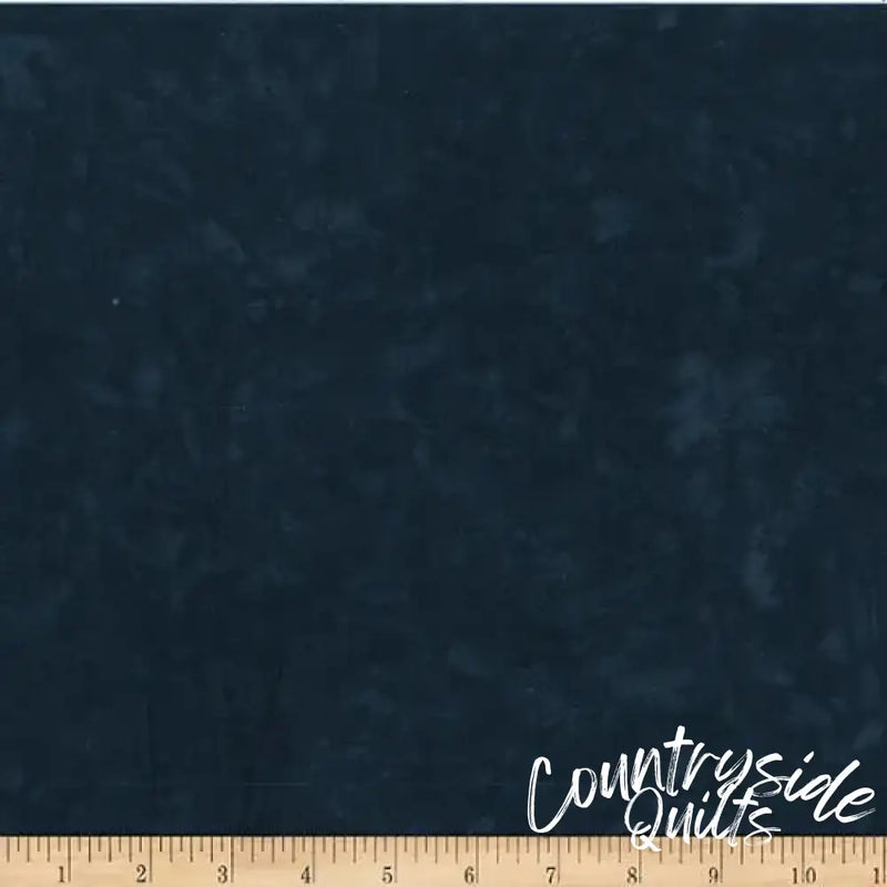 Black Watercolor Waves Batik Wideback Fabric per yard