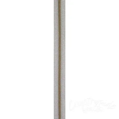 Black/White 5 Nylon Antique Coil Zippers