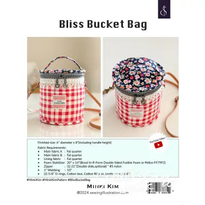 Bliss Bucket Bag Pattern