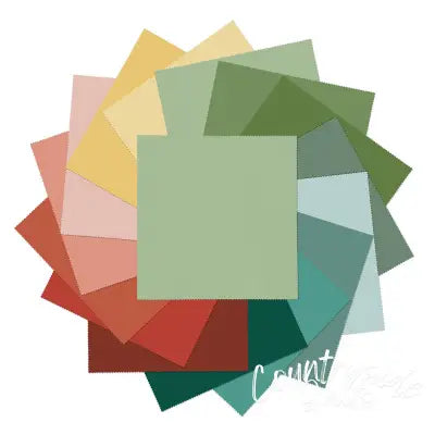 Blissfield Solid Coll. 10in Squares, 42pcs/bundle