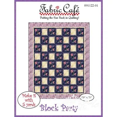 Block Party 5-Yard Quilt Pattern
