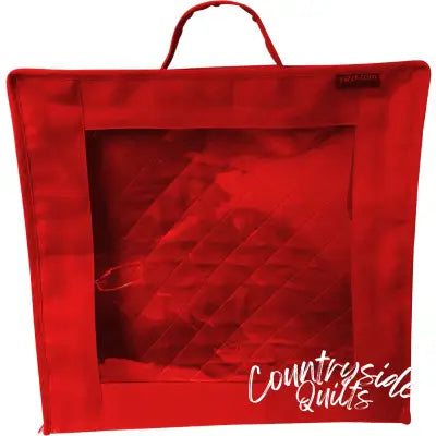 Block Showcase Bag Red