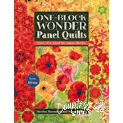 One-Block Wonder Panel Quilts CT11404