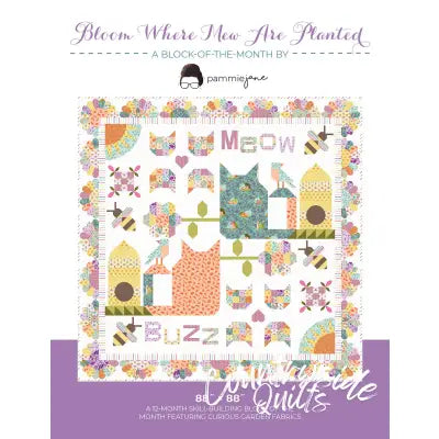 Bloom Where Mew Are Planted Block of the Month