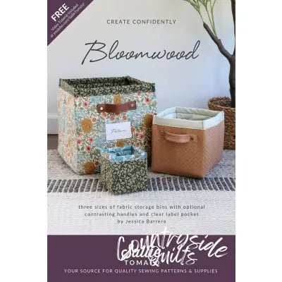Bloomwood Simple Storage Cubes Paper Pattern