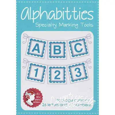 Blue Alphabitties Specialty Marking Tools