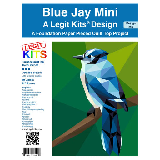 Blue Jay Mini Quilt Kit QK063