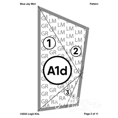 Blue Jay Mini Quilt Kit