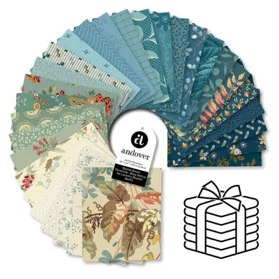 Blue Willow - Fat Quarter Bundle - 30 Cuts Each