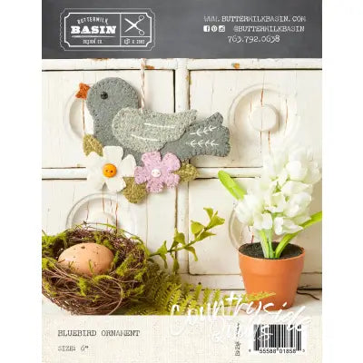 Bluebird Ornament