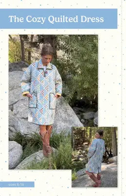 Bluebird Patterns The Cozy Quilted Dress Pattern
