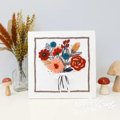 Boho Blossoms Punch Needle Kit