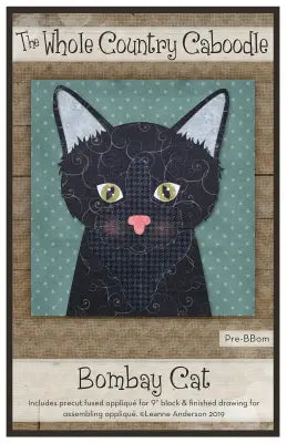 Bombay Cat Precut Fused Applique Pack