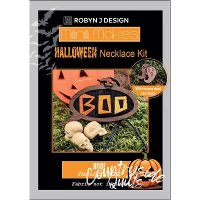 Boo! Necklace Kit- Walnut